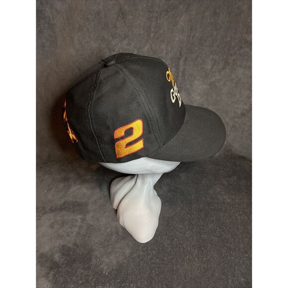 Vintage 90s Miller Genuine Draft Hat Rusty Wallace 2 Adjustable Nascar Beer - Picture 4 of 7